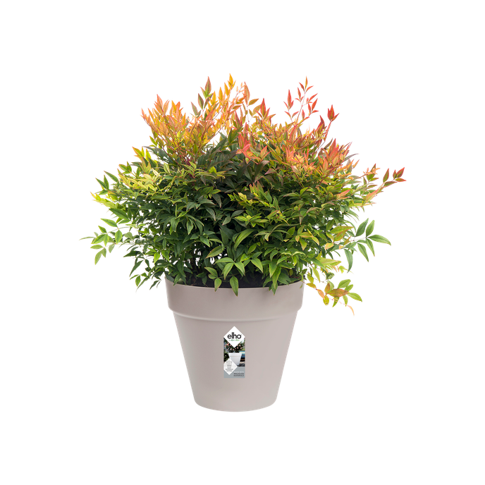 loft urban rond wielen 50cm warm grijs